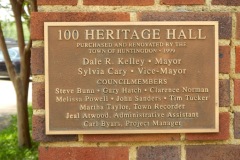 Former Huntingdon Tennessee Post Office Plaque