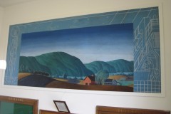 Mt Morris Illinois Post Office Mural 61054 Full