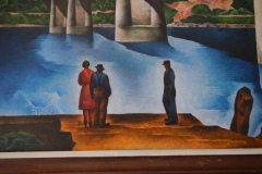 Pittsfield Illinois Post Office Mural 62363 Detail