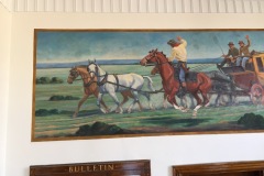 Sabetha KS Post Office 66534 Mural Left