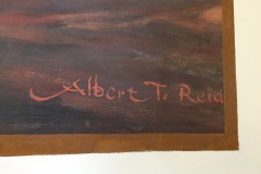 Sabetha KS Post Office 66534 Mural Signature