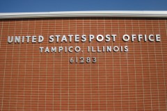 Tampico Illinois Post Office 61283