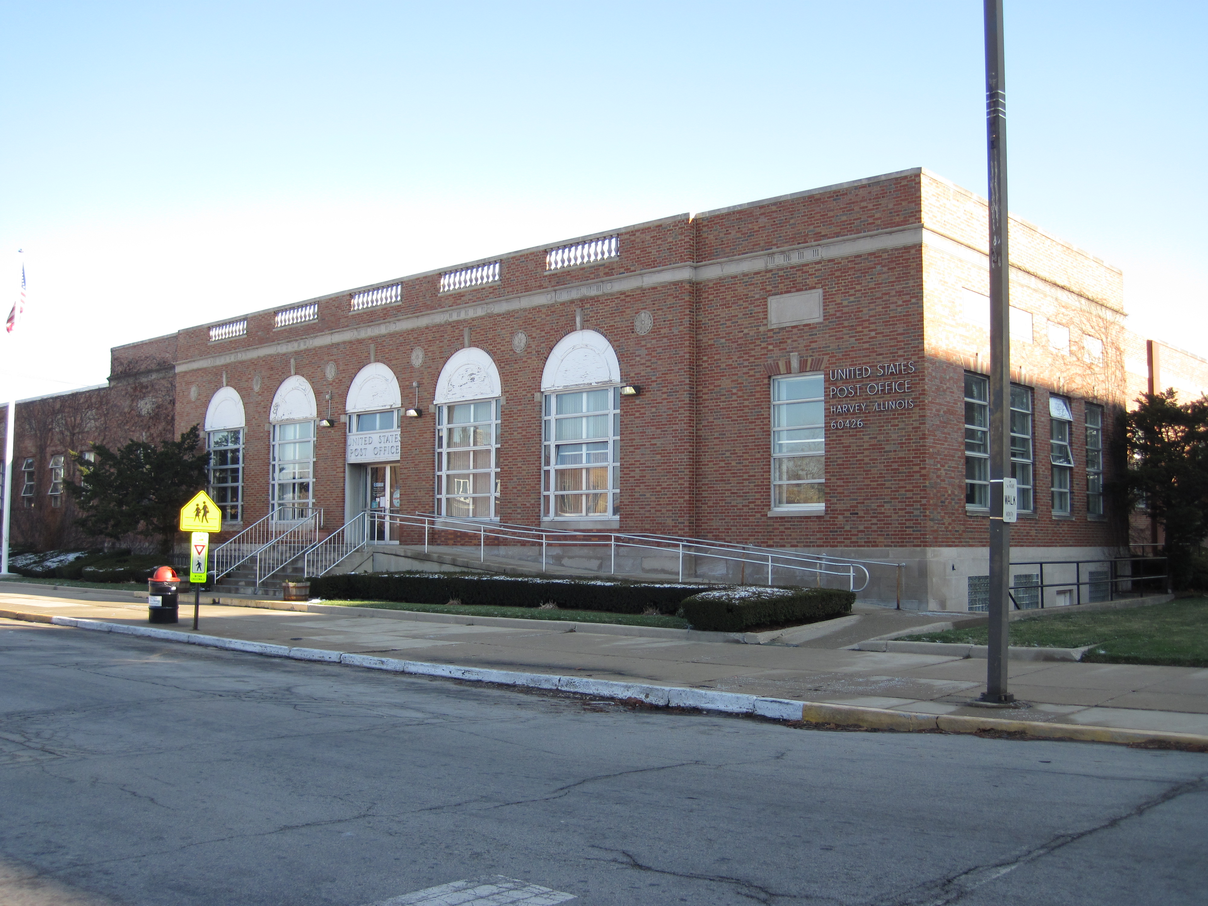 Harvey Illinois Post Office — Post Office Fans