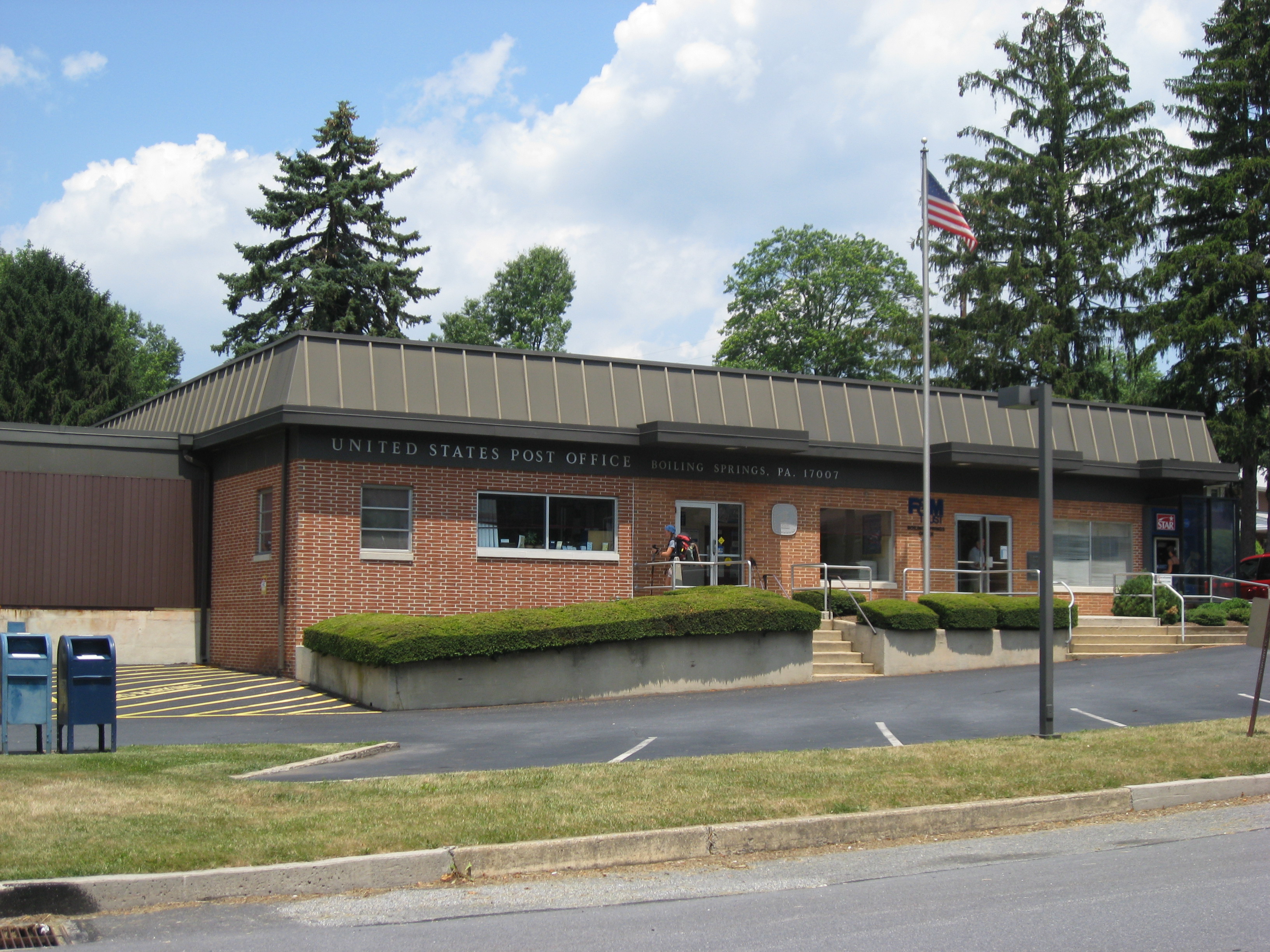 Boiling Springs Pennsylvania Post Office — Post Office Fans