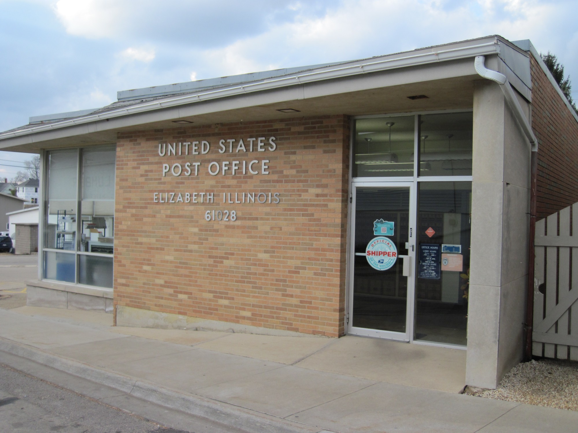 Elizabeth Illinois Post Office — Post Office Fans