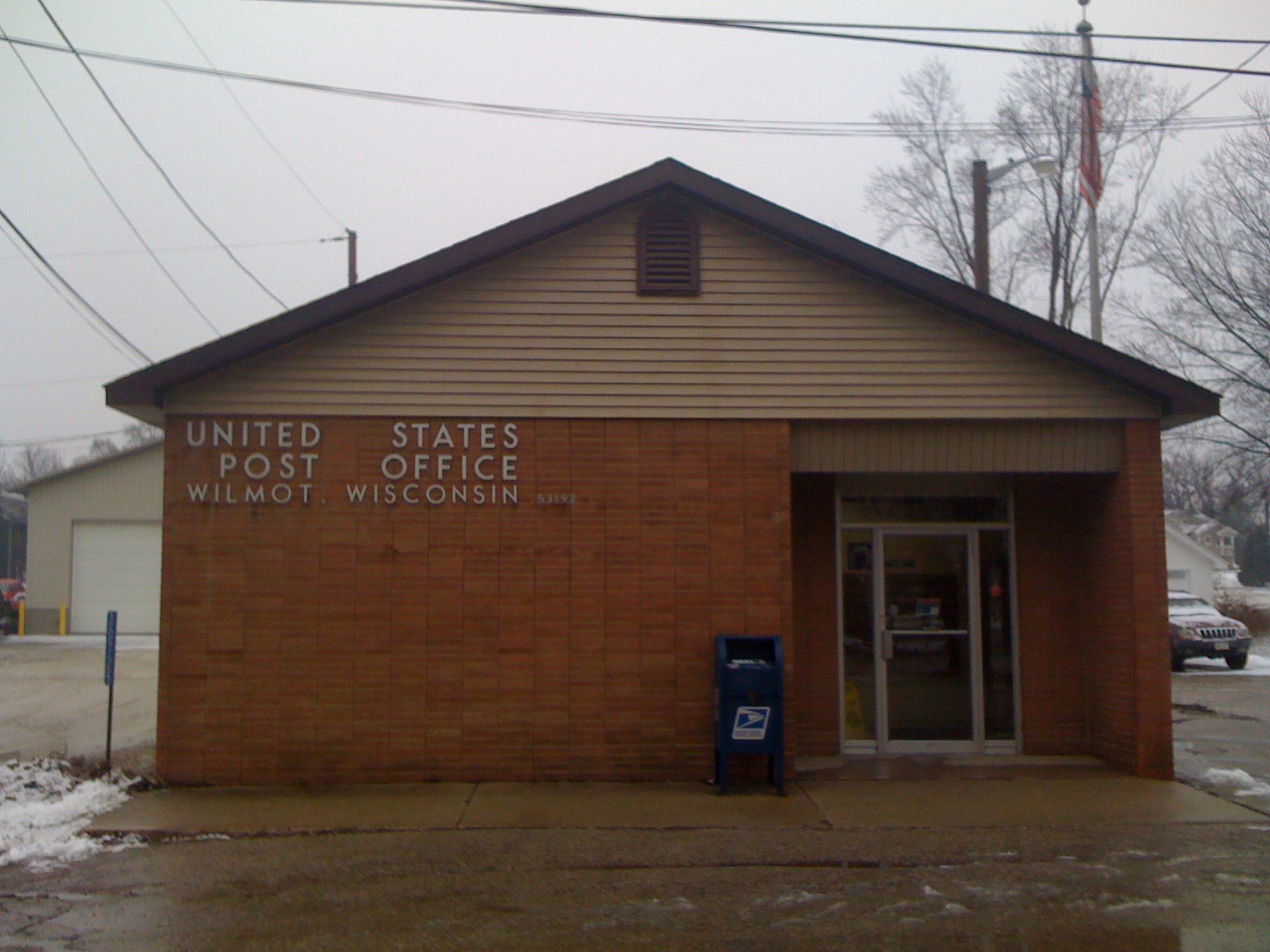 Wilmot Wisconsin Post Office — Post Office Fans