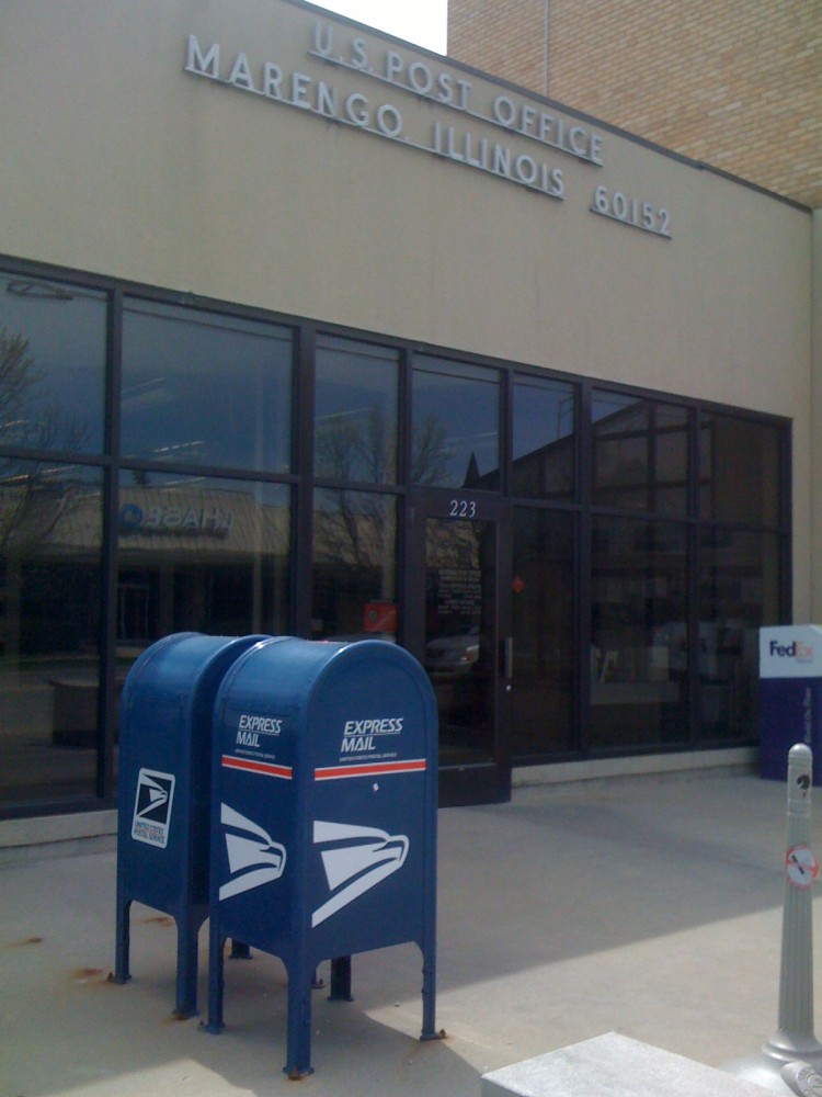 Marengo Illinois Post Office 60152 — Post Office Fans