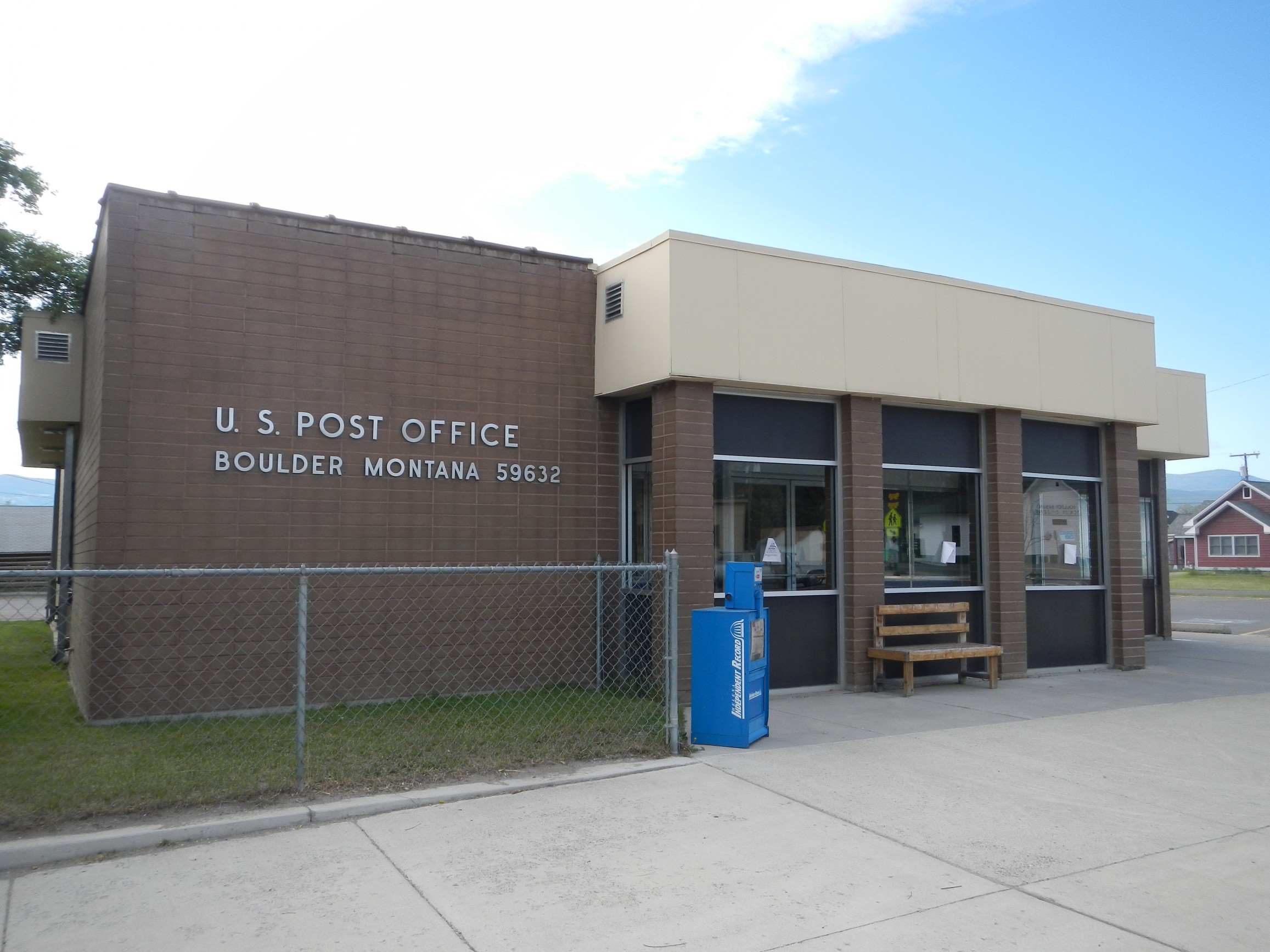 Boulder Montana Post Office 59632 — Post Office Fans