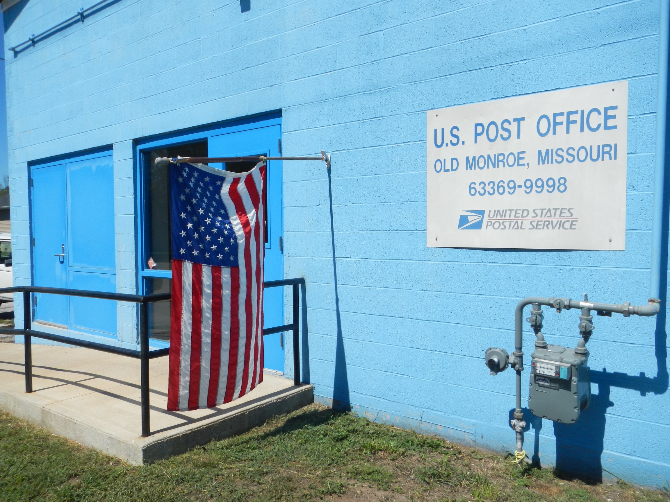 Old Monroe Missouri Post Office 63369 — Post Office Fans