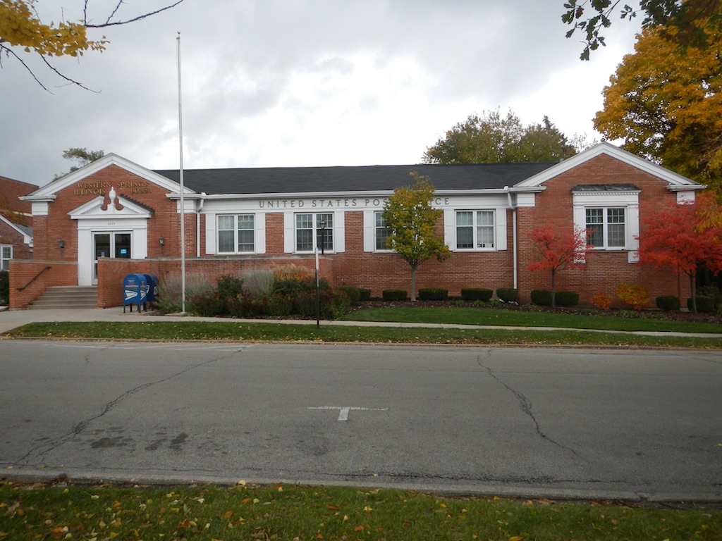 Western Springs Illinois Post Office — Post Office Fans