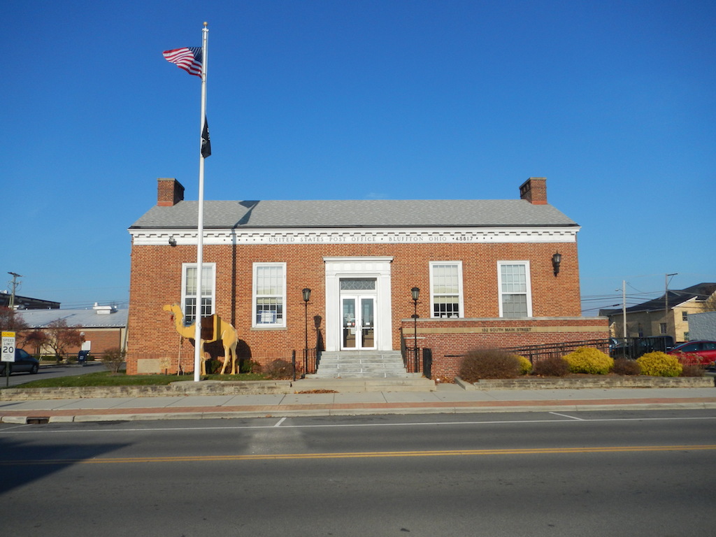 Bluffton Ohio Post Office — Post Office Fans