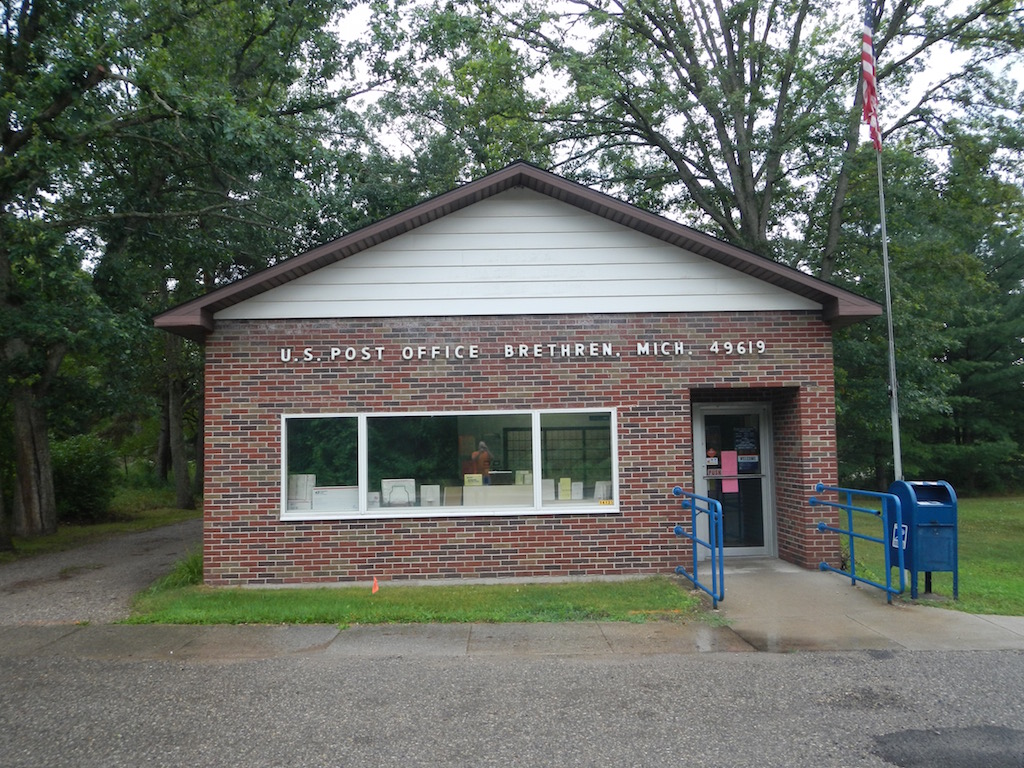 Brethren Michigan Post Office — Post Office Fans