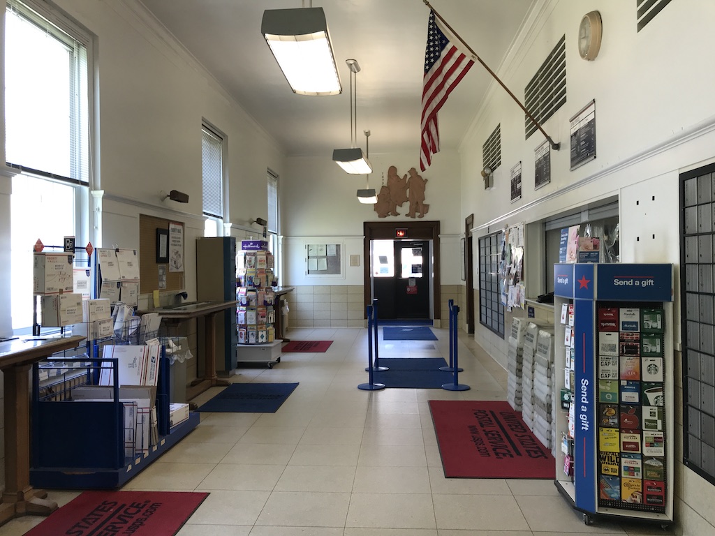 Penns Grove New Jersey Post Office 08069 Lobby — Post Office Fans