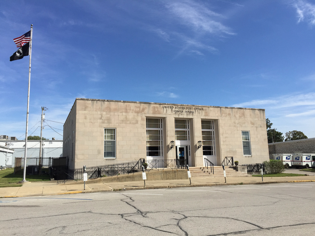 Spencer Indiana Post Office — Post Office Fans