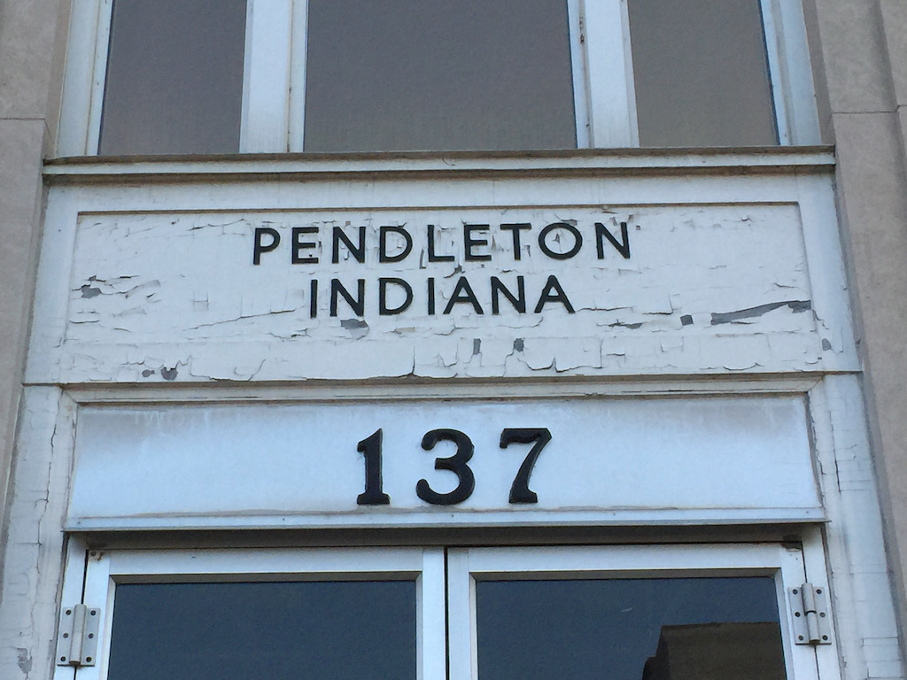 Pendleton IN Post Office 46064 P18 