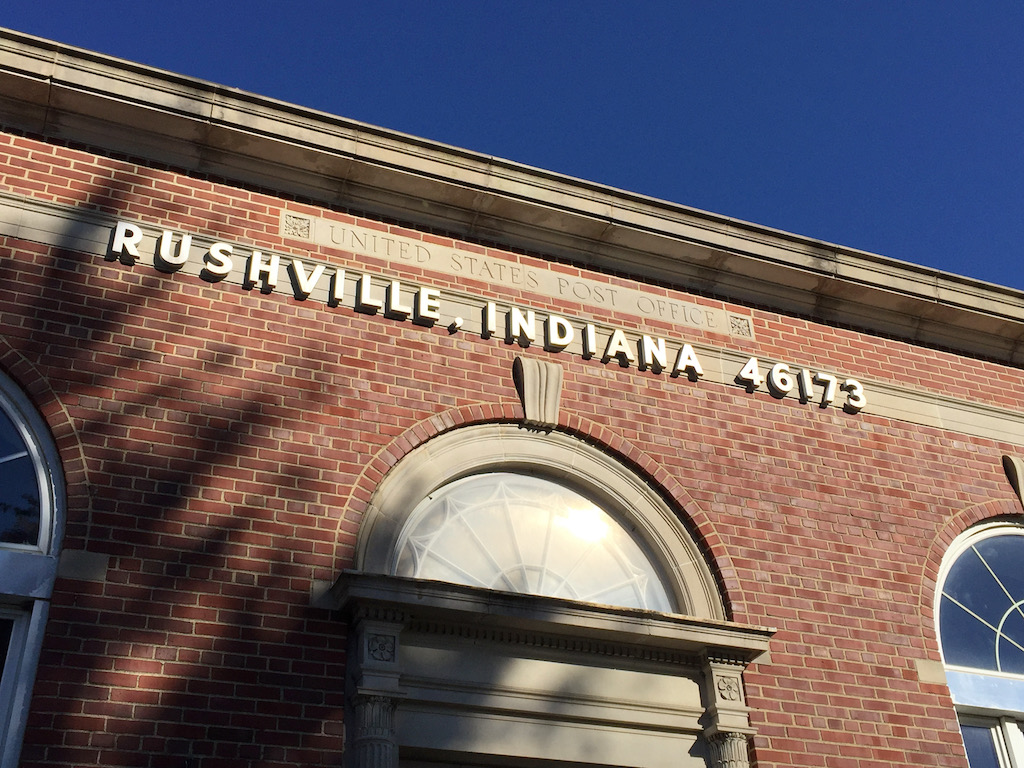 rushville indiana post office phone number