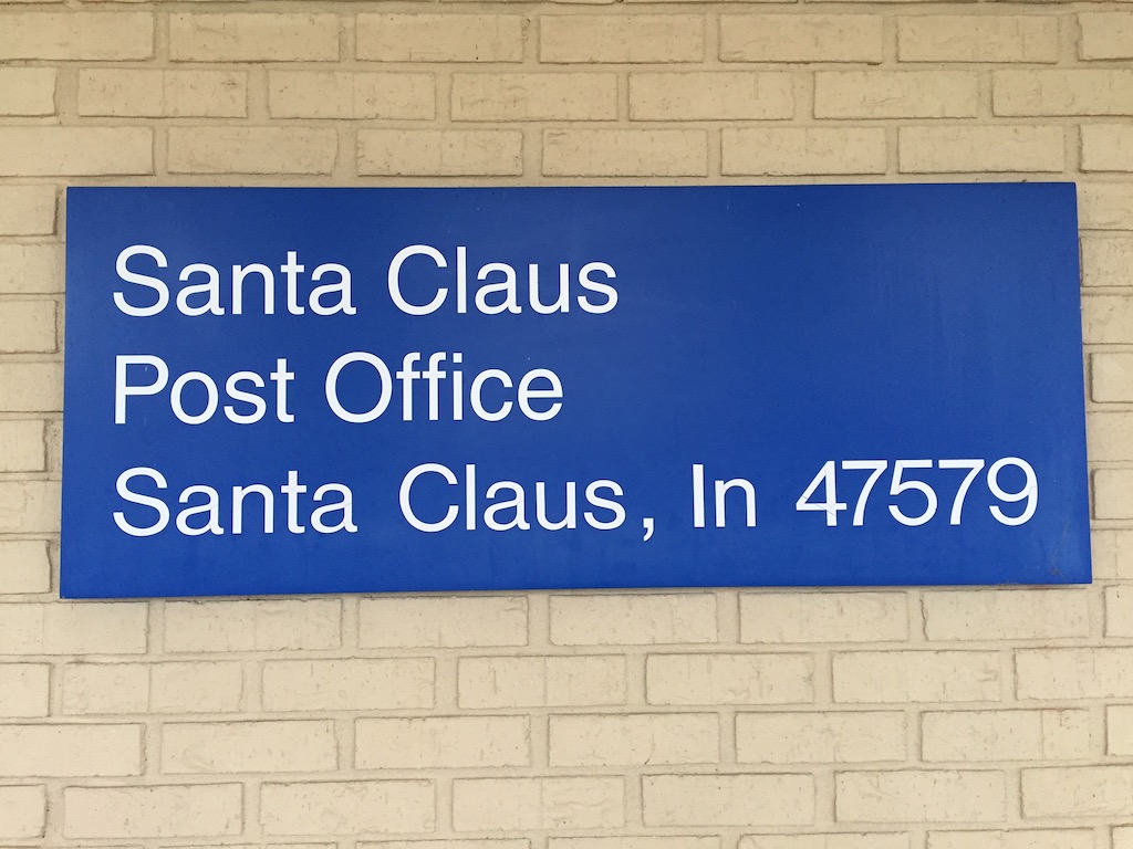 Santa Claus IN Post Office 47579 Post Office Fans