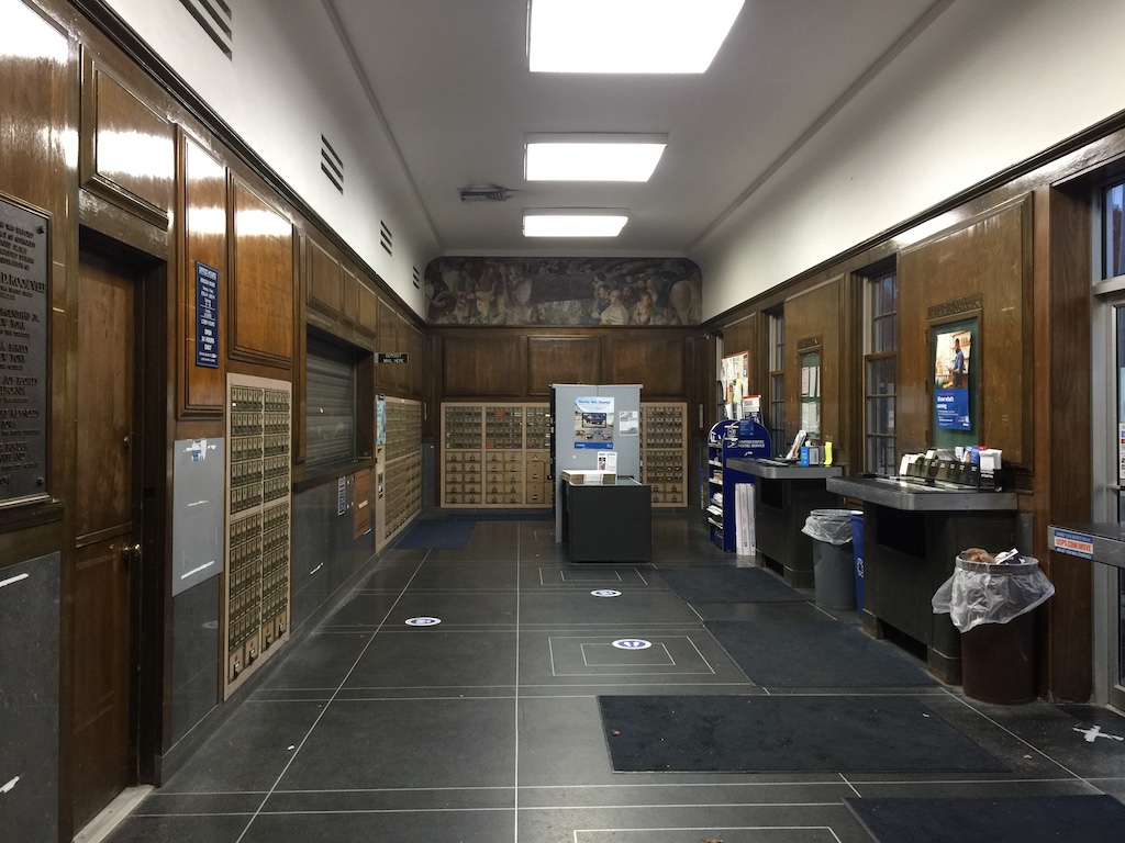 Granville OH Post Office 43023 Lobby — Post Office Fans