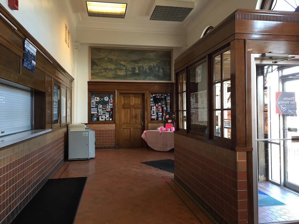 New Lexington OH Post Office 43764 Lobby — Post Office Fans